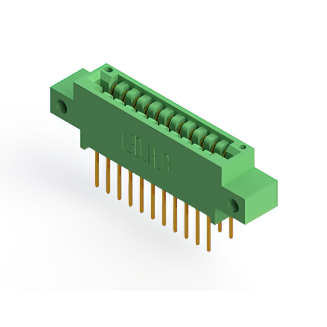 CONN EDGE DUAL FMALE 22POS 0.125