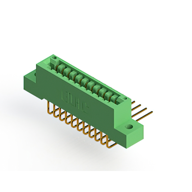 CONN EDGE DUAL FMALE 22POS 0.125