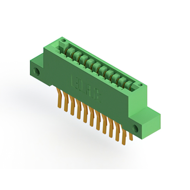 CONN EDGE DUAL FMALE 22POS 0.125