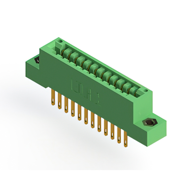CONN EDGE DUAL FMALE 24POS 0.125