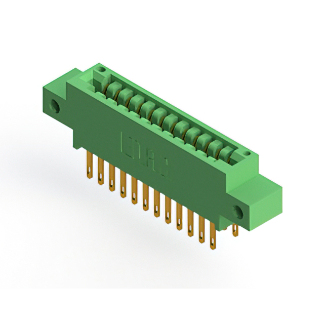 CONN EDGE DUAL FMALE 24POS 0.125