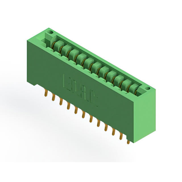 CONN EDGE DUAL FMALE 24POS 0.125