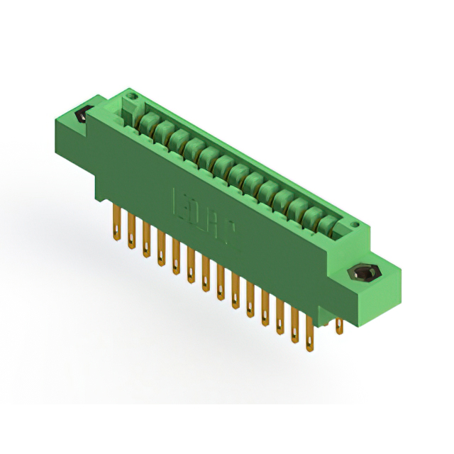 CONN EDGE DUAL FMALE 28POS 0.125