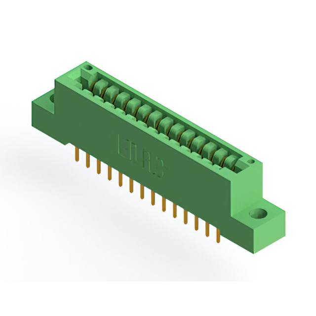 CONN EDGE DUAL FMALE 28POS 0.125