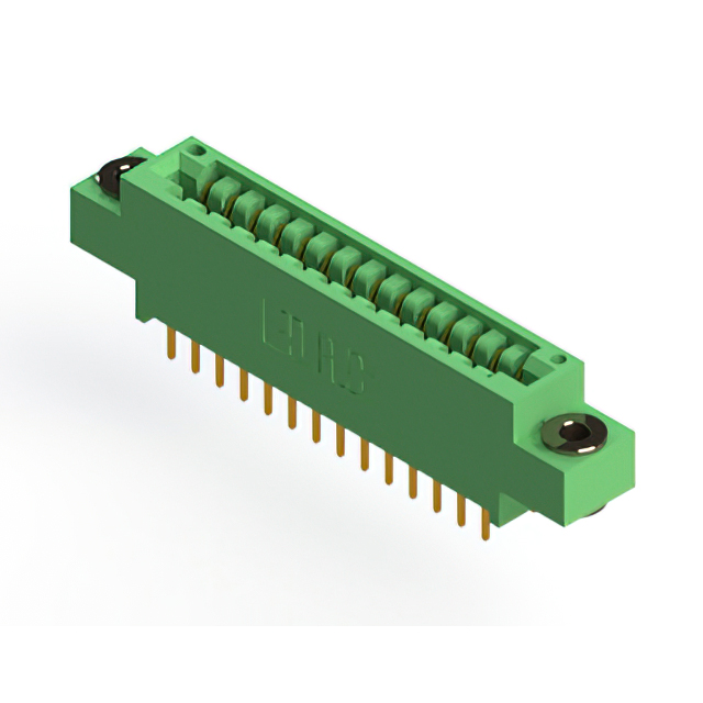 CONN EDGE DUAL FMALE 28POS 0.125