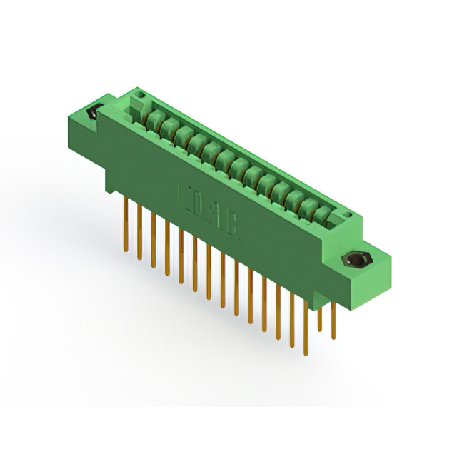 CONN EDGE DUAL FMALE 28POS 0.125