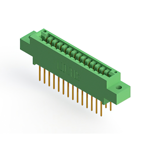 CONN EDGE DUAL FMALE 28POS 0.125