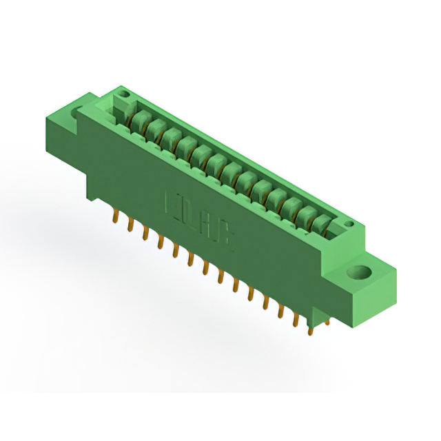 CONN EDGE DUAL FMALE 28POS 0.125