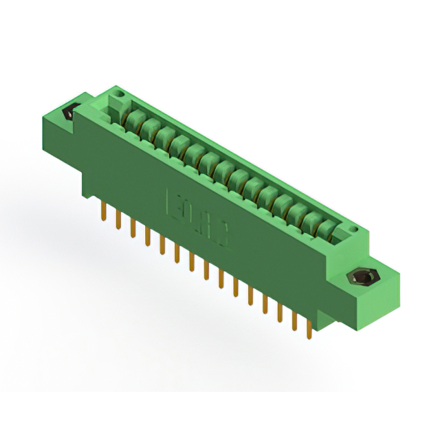 CONN EDGE DUAL FMALE 30POS 0.125