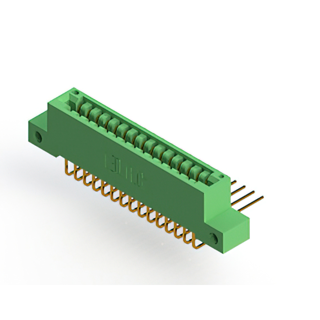 CONN EDGE DUAL FMALE 30POS 0.125