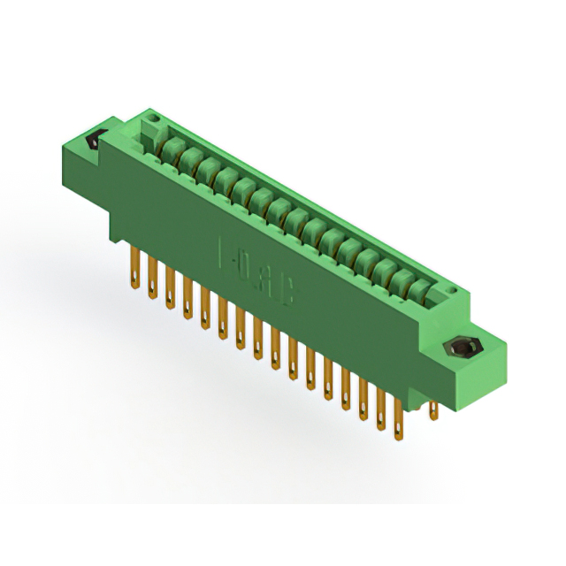 CONN EDGE DUAL FMALE 32POS 0.125