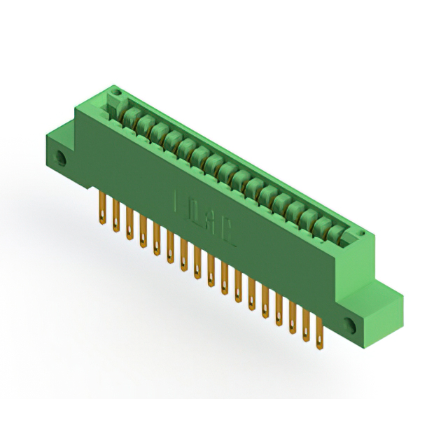 CONN EDGE DUAL FMALE 34POS 0.125