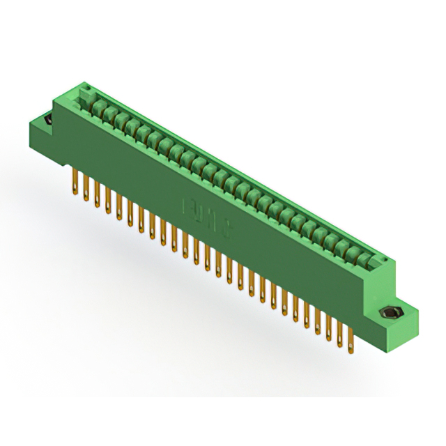 CONN EDGE DUAL FMALE 52POS 0.125