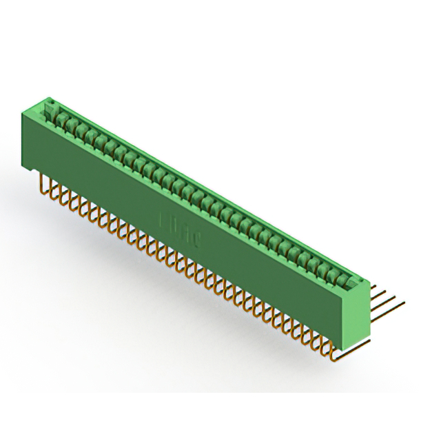CONN EDGE DUAL FMALE 62POS 0.125