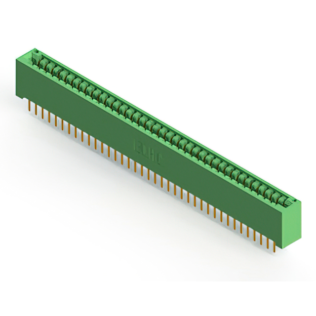 CONN EDGE DUAL FMALE 76POS 0.125