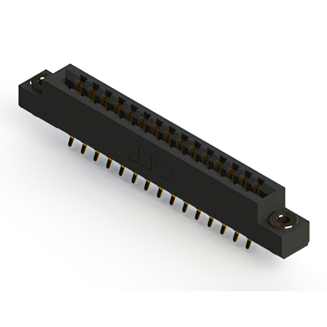CONN EDGE DUAL FMALE 30POS 0.156