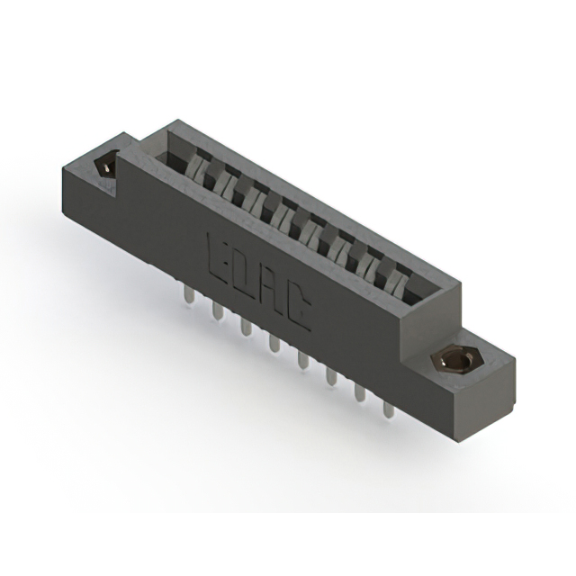 CONN EDGE DUAL FMALE 16POS 0.156