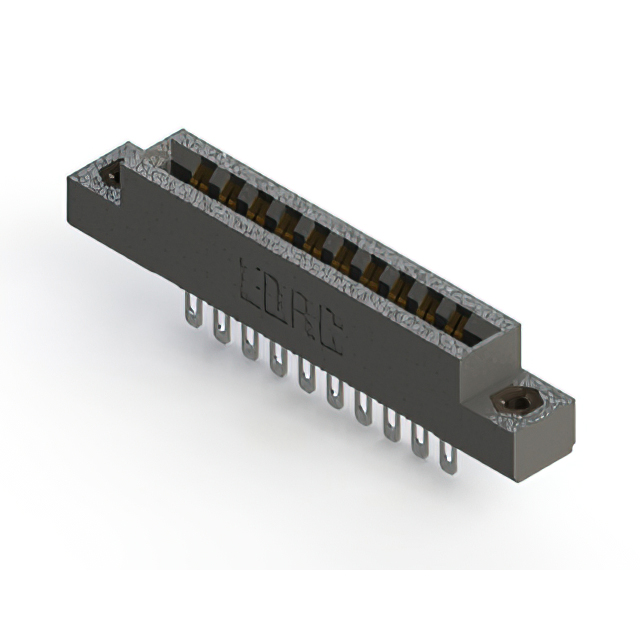 CONN EDGE DUAL FMALE 20POS 0.156