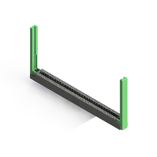 CONN EDGE DUAL FMALE 62POS 0.156
