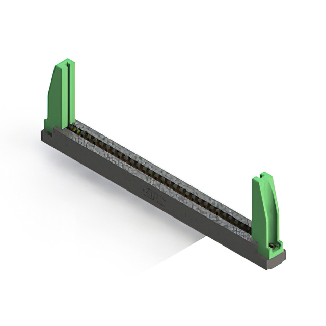 CONN EDGE DUAL FMALE 62POS 0.156