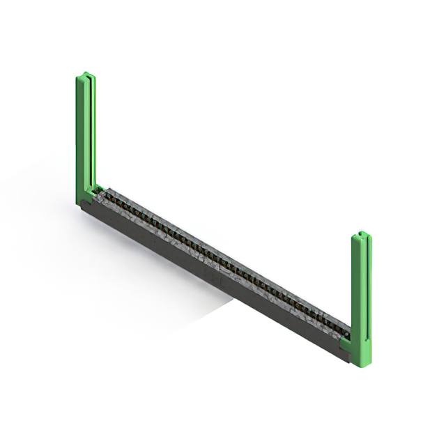 CONN EDGE DUAL FMALE 82POS 0.156