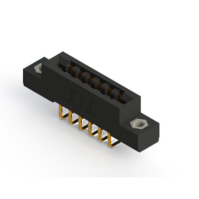 CONN EDGE SGL FMALE 6POS 0.156