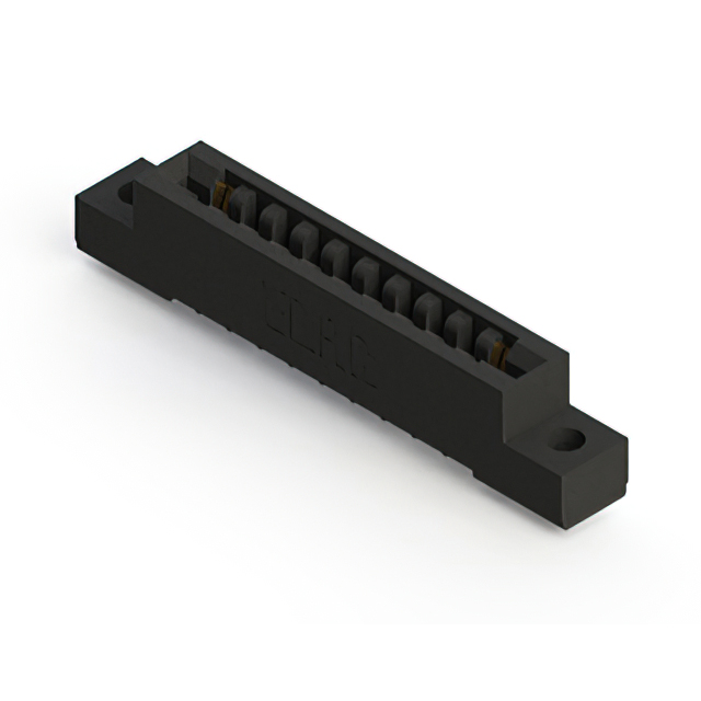 CONN EDGE SGL FMALE 10POS 0.156