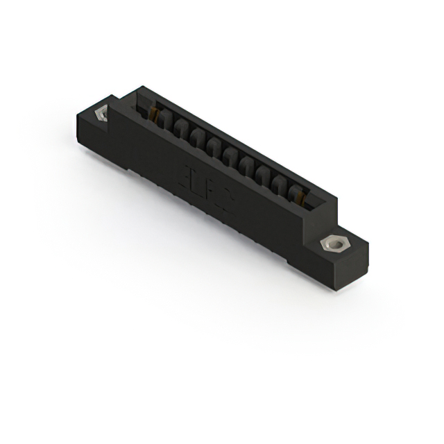 CONN EDGE SGL FMALE 10POS 0.156