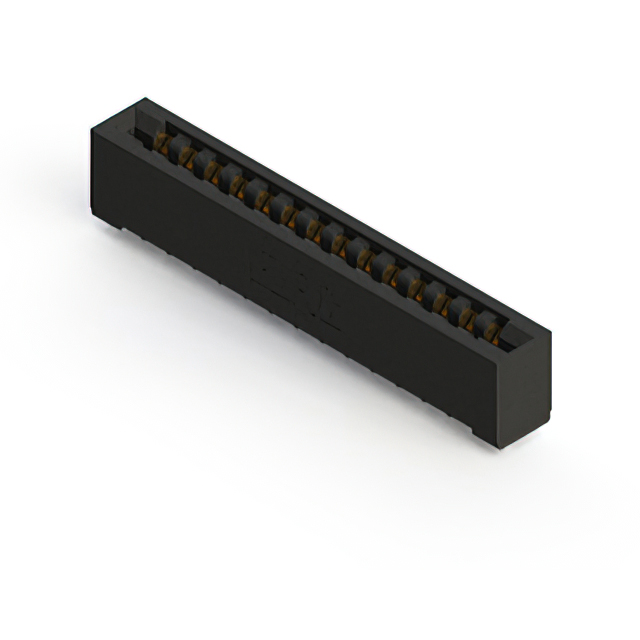 CONN EDGE DUAL FMALE 28POS 0.156