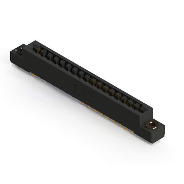 CONN EDGE SGL FMALE 17POS 0.156