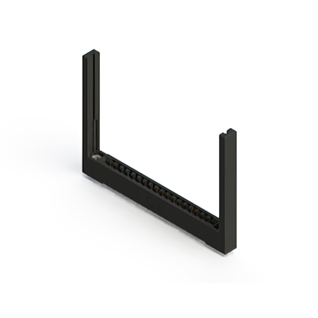 CONN EDGE SGL FMALE 18POS 0.156