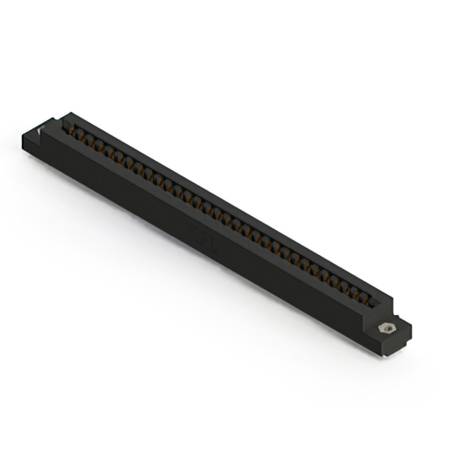 CONN EDGE DUAL FMALE 62POS 0.156