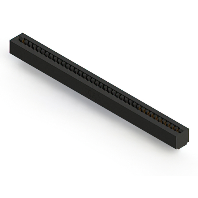 CONN EDGE DUAL FMALE 76POS 0.156