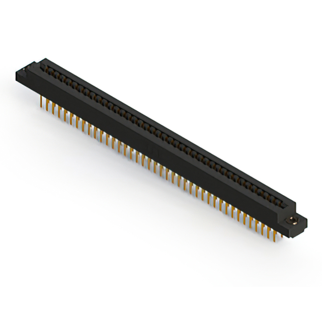 CONN EDGE DUAL FMALE 80POS 0.156