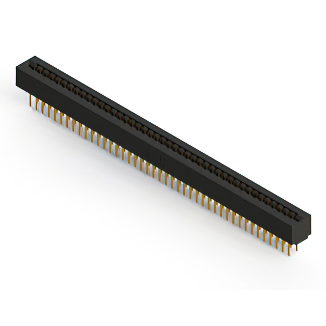 CONN EDGE DUAL FMALE 86POS 0.156