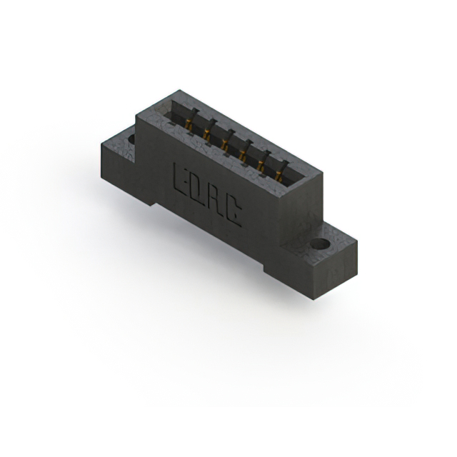 CONN EDGE SINGLE FML 6POS 0.150
