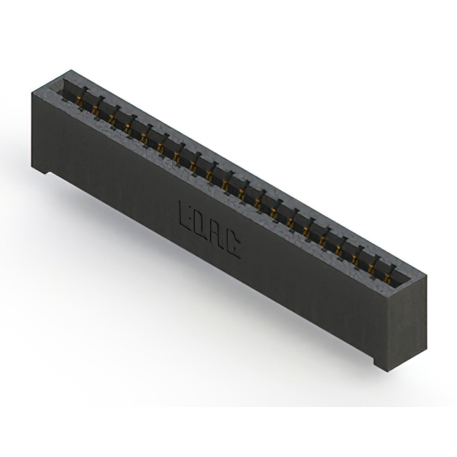 CONN EDGE SGL FMALE 20POS 0.150