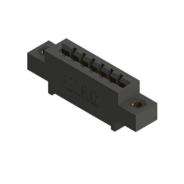 CONN EDGE SGL FMALE 6POS 0.156
