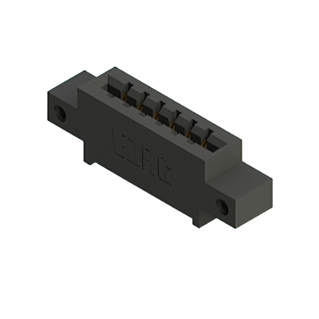 CONN EDGE SGL FMALE 6POS 0.156