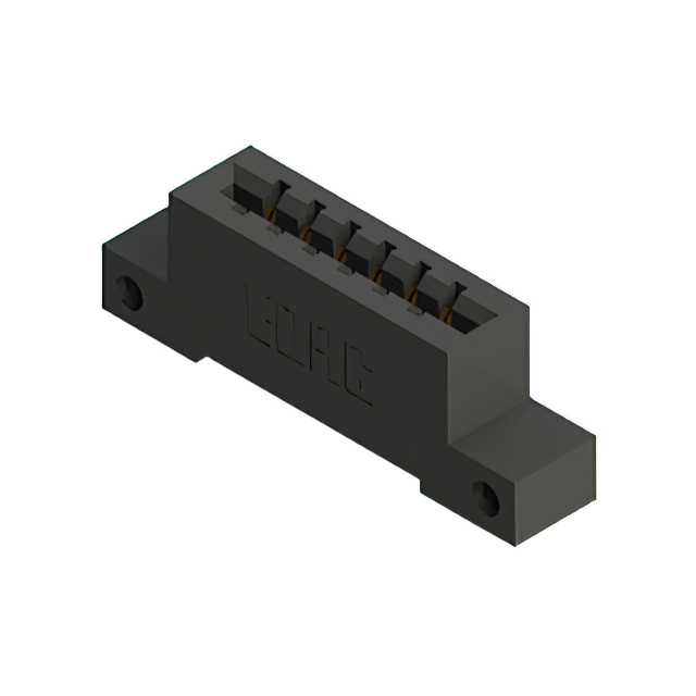 CONN EDGE SGL FMALE 6POS 0.156