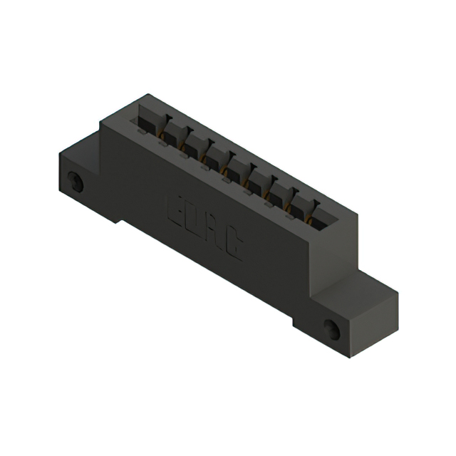 CONN EDGE SGL FMALE 8POS 0.156