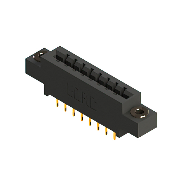 CONN EDGE SGL FMALE 8POS 0.156