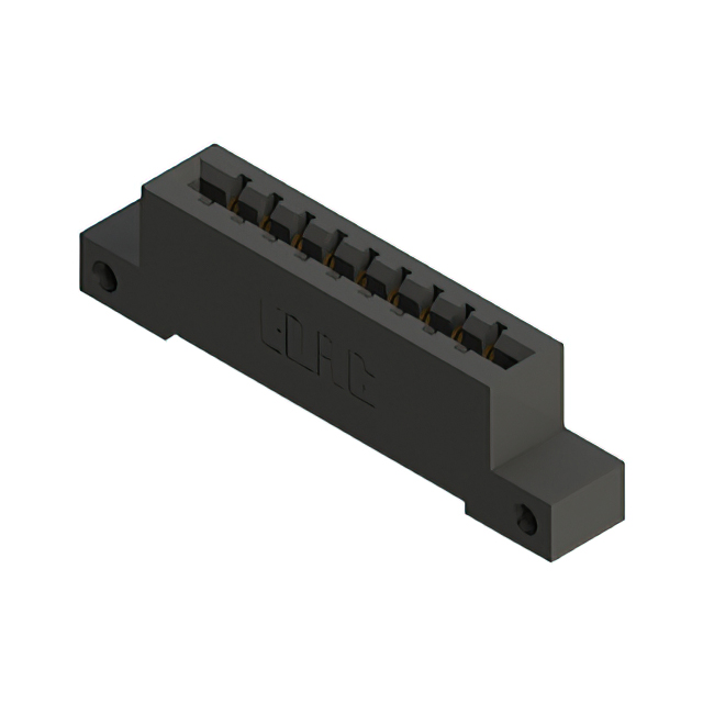 CONN EDGE SGL FMALE 9POS 0.156