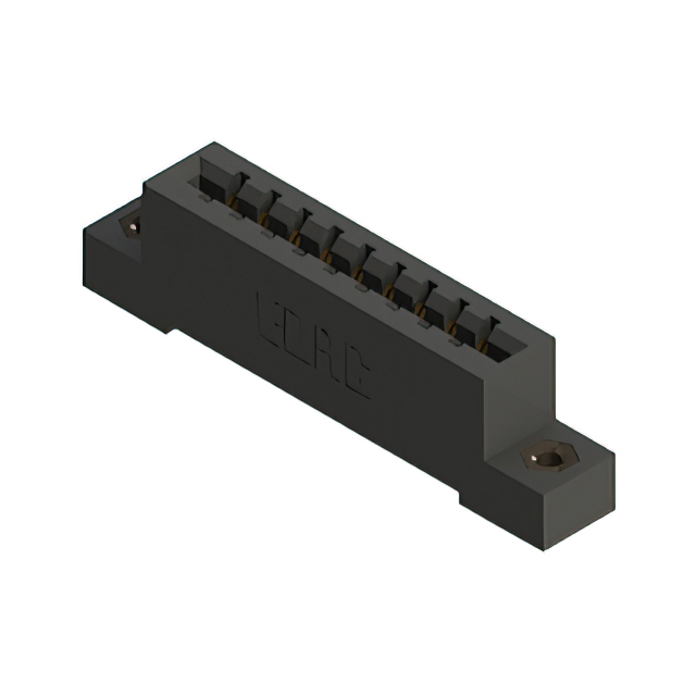 CONN EDGE SGL FMALE 9POS 0.156
