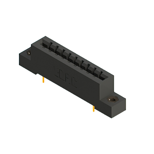 CONN EDGE SGL FMALE 9POS 0.156