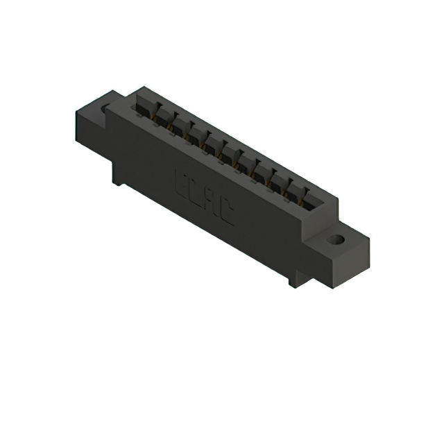 CONN EDGE SGL FMALE 10POS 0.156