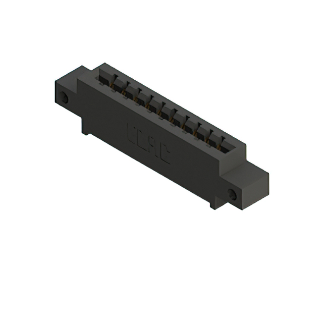 CONN EDGE SGL FMALE 10POS 0.156