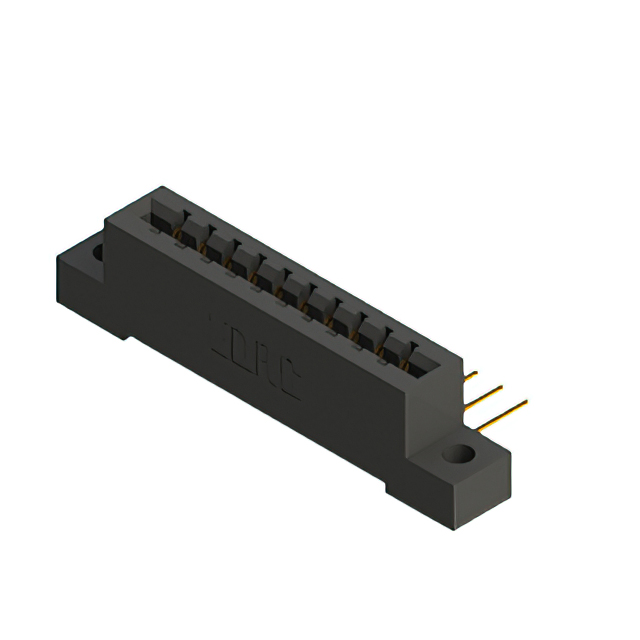 CONN EDGE SGL FMALE 10POS 0.156