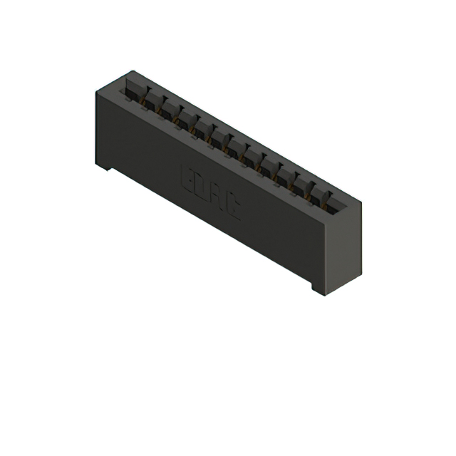 CONN EDGE SGL FMALE 12POS 0.156