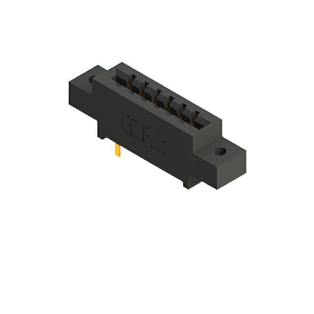 CONN EDGE DUAL FMALE 12POS 0.156
